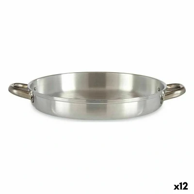 Afbeelding van Pan Ø 30 cm Zilverkleurig Aluminium (12 Stuks)