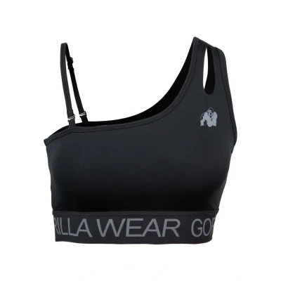 Afbeelding van Gorilla Wear Osseo Sportbeha Bustier, Dames, Maat: Large, Black