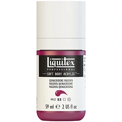 Afbeelding van Liquitex Professional Soft Body Acrylfles, 59 ml, Magenta Quinacridon
