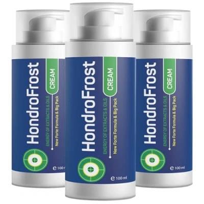 Image de Hondrofrost Lot de 3 crèmes 300 ml (3 x 100 ml)