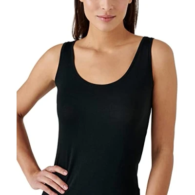 Afbeelding van Damart Tanktop Thermolactyl onzichtbaar Dames Zwart M