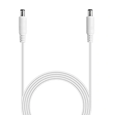 Afbeelding van Wicked Chili 3,5 m DC reservekabel, compatibel met Philips HUE Play Gradient Lightstrip voor tv&#039;s 55, 65 m, 75 inch, kabel stroomvoorziening S020YM2400083, wit