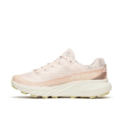 Afbeelding van Merrell Agility PEAK 5 Trail hardloopschoenen, Dames, Maat: 37.5, Pink salt Kunststof/ textiel