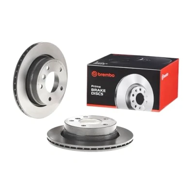 Image de 2 disques de frein brembo vernis uv 09.7727.11
