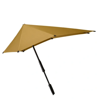 Afbeelding van Senz Large Stick Storm Umbrella golden palm