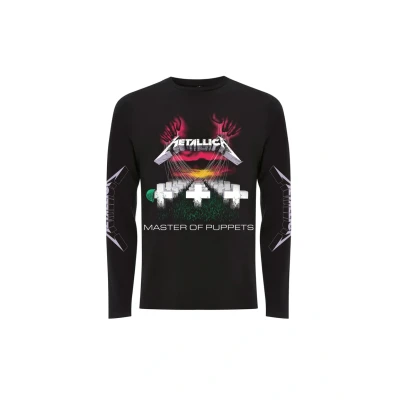 Afbeelding van Henry Tiger Metallica Master OF Puppets Longsleeve, Heren, Maat: XXL, Black