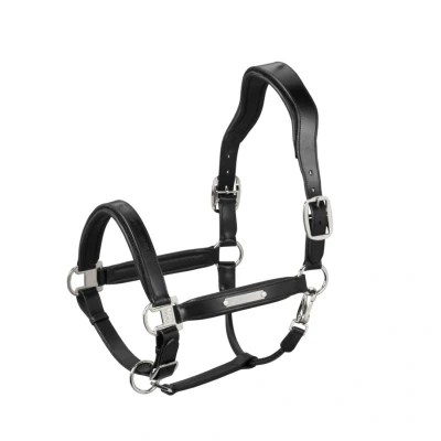 Image de Eskadron Licol Stallion Leder Noir Full