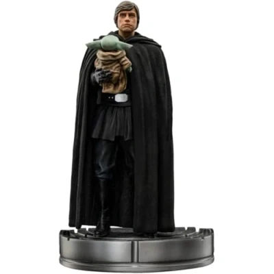 Afbeelding van Star Wars: The Mandalorian Luke Skywalker and Grogu 1:10 Scale Statue