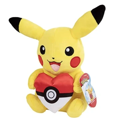 Afbeelding van Pokemon Pikachu With PokeHeart Pluche