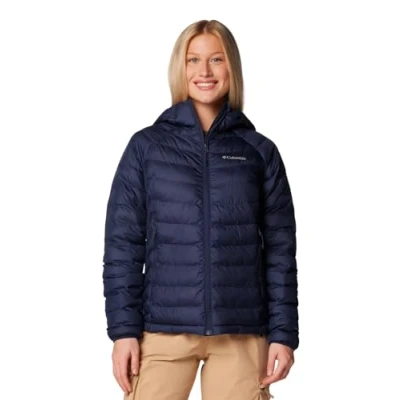 Afbeelding van Columbia Powder Lite™ II Hooded Jacket Women&#039;s Outdoorjas Collegiate Navy Maat L