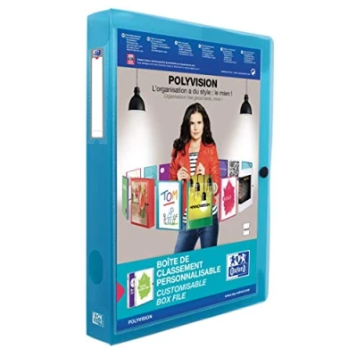 Afbeelding van Elba A4 Polyvision Documentenbox, transparant