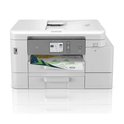 Image de Brother MFC J4540DW Imprimante multifonctions couleur jet d&#039;encre A4 (210 x 297 mm) (original) A4/Legal (support) jusqu&#039;à 13 ppm (copie) 20 (impression) 150 feuilles 14.4 Kbits/s USB 2.0 LAN Wi Fi(n) NFC