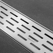 Afbeelding van Easydrain rooster geborsteld &quot;fixt 1&quot; 80cm