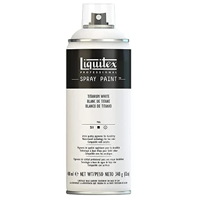 Afbeelding van Liquitex Professional Acrylverf, spray, 400 ml, titaniumwit