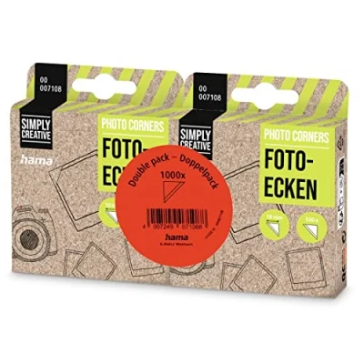 Afbeelding van Hama Fotohoekjes Dispenser 2X500 Stuks