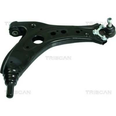 Afbeelding van TRISCAN 8500 29565 Draagarm Met draag/ stuur gewricht, rubberlager Driehoeksdraagarm Plaatstaal VOLKSWAGEN: Polo IV Hatchback, Saloon