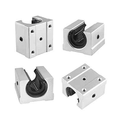 Afbeelding van CNCMANS 4 stuks SBR20UU 20 mm aluminiumlegering lineaire lagers glijblok, CNC Linear Motion as, glijblok (SBR20)