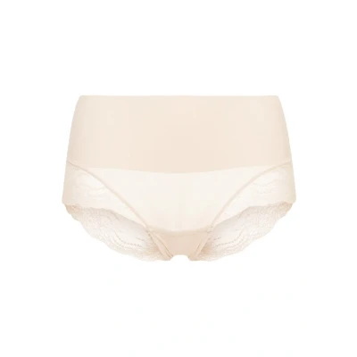Afbeelding van SPANX dames Undie Tectable corrigerende slip met kant in de kleur Beige, maat: XL