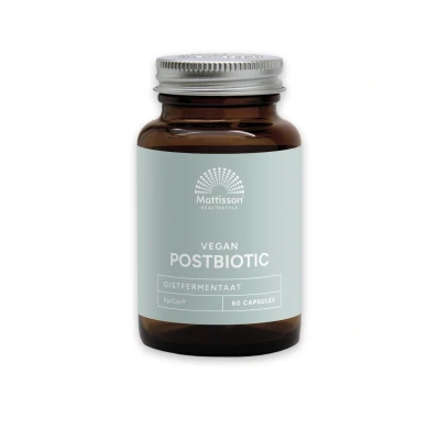 Afbeelding van Mattisson Vegan Postbiotic 500 mg 60 capsules