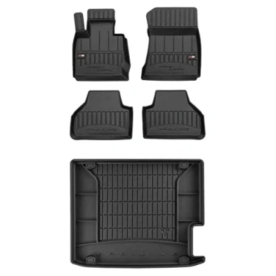Afbeelding van M MOTOS Rubberen vloermat en kofferbakmat set voor BMW X4 F26 2014 2018 Verbeter je reiscomfort met 3D antislip automat vloermatten alle weersomstandigheden, bescherming