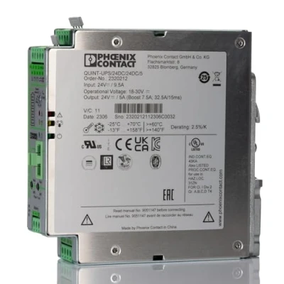 Afbeelding van Phoenix Contact QUINT UPS/ 24DC/ 5 DIN rail UPS