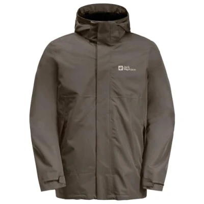 Afbeelding van Luntal 3 in 1 Outdoor Jack Heren Cold Coffee 800 XXL Bruin