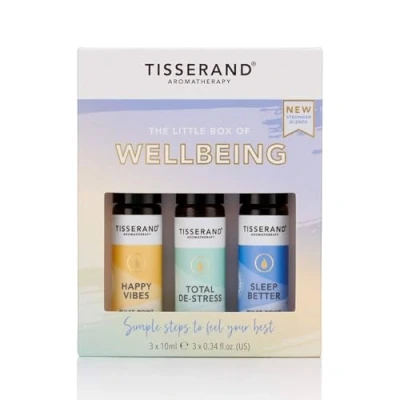Afbeelding van Tisserand Aromatherapy Little box of wellbeing 3 x 10 ml 30