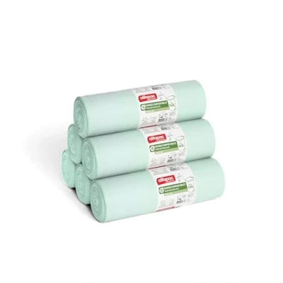 Afbeelding van Composteerbare afvalzak voor organisch afval 240 l Alfapac