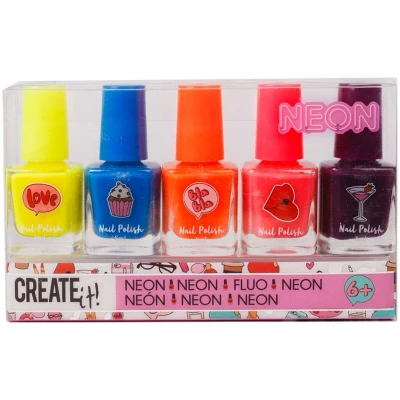Afbeelding van Create it! Nagellak Neon 5 pack 8719668006133