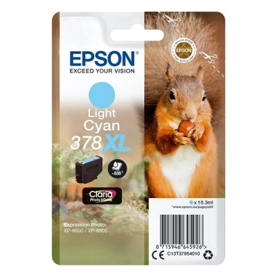 Image de Epson 10.3 ml XL cyan clair original blister cartouche d&#039;encre pour Expression Home XP 8605, 8606; Photo 8500, 8505, 8700