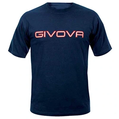 Afbeelding van Cotton t shirt givova spot navy blue, 2xl