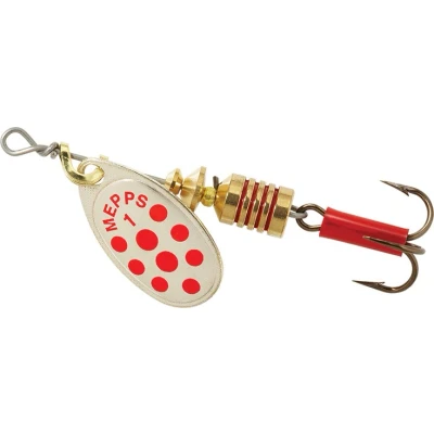 Afbeelding van Mepps Aglia Spinner Zilver/Rood 3,5g