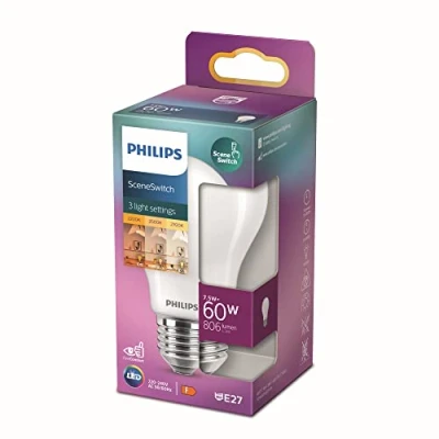 Afbeelding van Philips Lamp A vorm LED 7,5 W Warm wit
