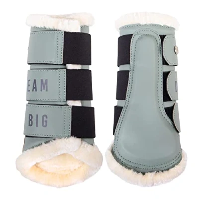 Afbeelding van QHP Beenbeschermers Equestrian Dream maat S Dusty Olive