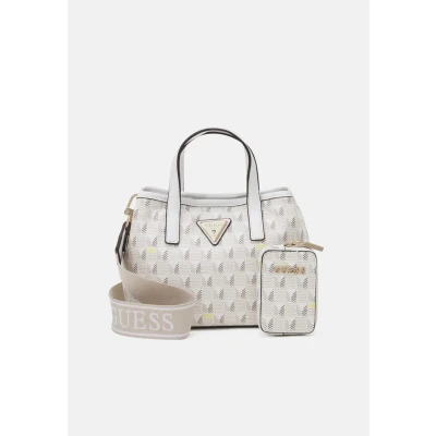 Afbeelding van Guess WAVE MINI TOTE SET Handtas, Dames, Maat: One Size, Weiß