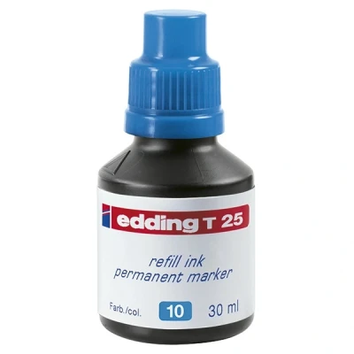 Image de Edding T25 recharge d&#039;encre (30 ml) bleu clair