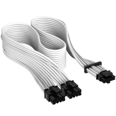 Afbeelding van Corsair CP 8920332 Interne stroomkabel 12 + 4pin PCIe Gen 5 12v 600W wit Ga naar het einde van de afbeeldingen gallerij