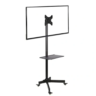 Image de Ergosolid Falco 22 Pied a roulettes réglable pour TV LCD LED 48cm 94cm (19 37) jusqu&#039;a 20 kg Inclinaison Pivot