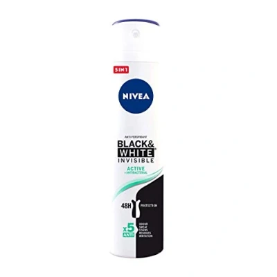 Afbeelding van Nivea Black &amp; White Invisible Deo Spray 200 ml
