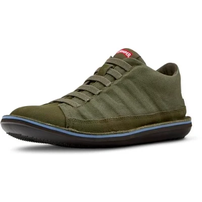 Afbeelding van Camper Beetle Sportieve veterschoenen mittelgrün, Heren, Maat: 45, Mittelgrün Textiel