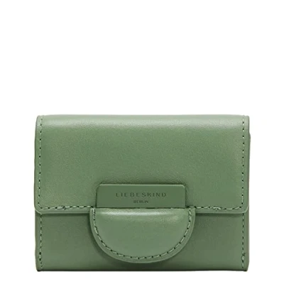 Afbeelding van LIEBESKIND BERLIN Leren Portemonnee Classics Nora Purse Neon Garden Neongroen