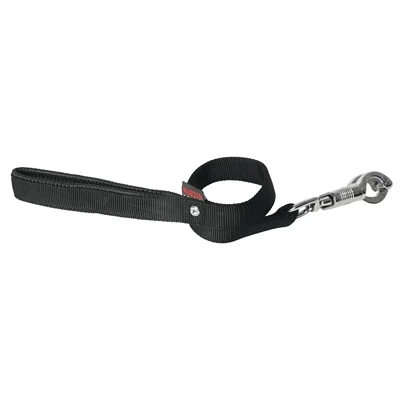 Afbeelding van Martin Hondenriem Basic Nylon Zwart MAAT S 120X1,6 CM