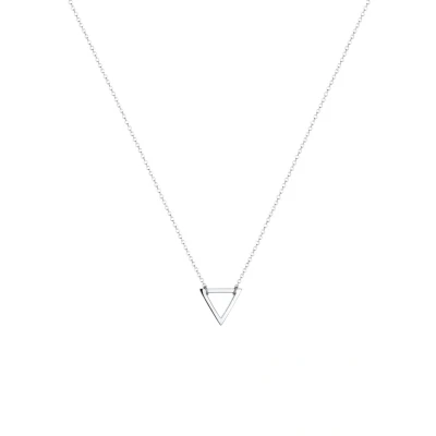 Afbeelding van Elli Dreieck Ketting silvercoloured, Dames, Maat: 45, Silver coloured