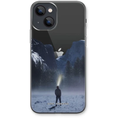 Afbeelding van Case Company® hoesje geschikt voor iPhone 13 Wanderlust Soft Cover Telefoonhoesje Bescherming aan alle Kanten en Schermrand