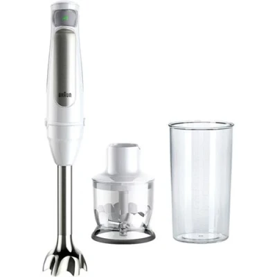 Image de Mixeur plongeant 1000w blanc Braun MQ7020WH