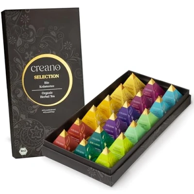 Afbeelding van Creano Coffret cadeau de tisane bio qualité supérieure (18 Sachets)