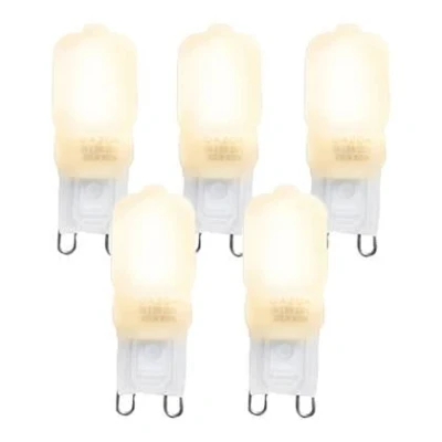 Afbeelding van LUEDD Set van 5 G9 LED lampen CUTE PC 2W 200 lm 2700K