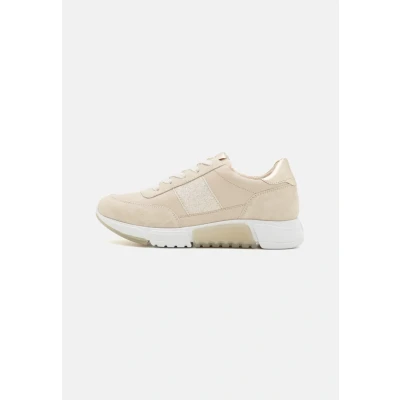 Afbeelding van Paul Green Sneakers laag, Dames, Maat: 37, Ivory/biscuit Leer