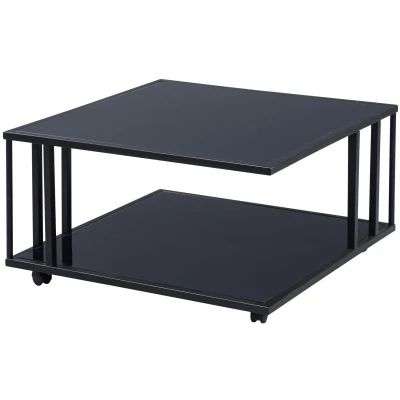 Afbeelding van M2 Kollektion Paris Vierkante Salontafel Glas