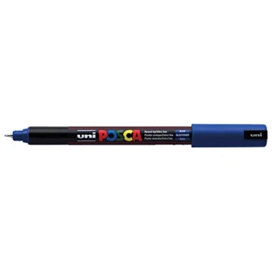 Afbeelding van Verfstift Posca PC1MR EF donkerblauw